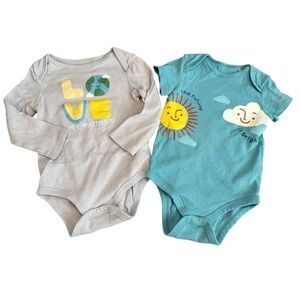 *FREE WITH PURCHASE* Dip Organic Cotton Earth Friendly Onesie Bodysuit Bundle